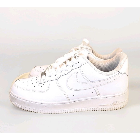 Nike Air Force 1 '07 Low Mens Size 8.5 White Athletic Lifestyle AF1 - Picture 3 of 10